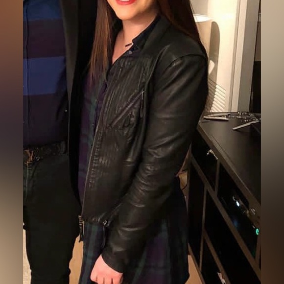 Blank NYC Faux Leather Moto Jacket - Picture 10 of 10